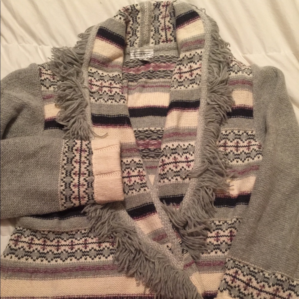 St. John Sport Sweater Jacket Cardigan